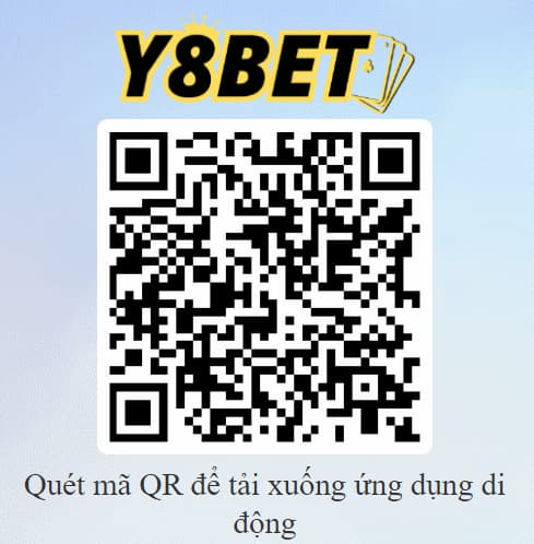 Quét mã QR để tiến hành tải app Y8bet