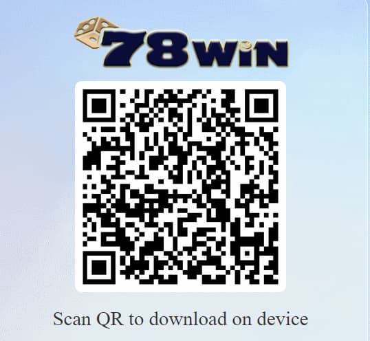 Mã QR để tải app 78wwin apk nhanh chóng
